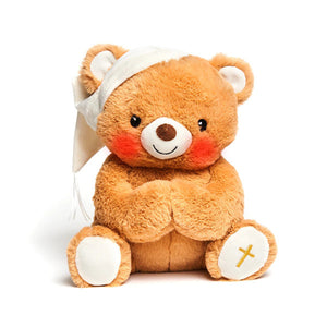 Paws for Prayer Musical Bear with Light Up Cheeks "He's Got the Whole World in His Hands"