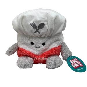 7" Bumbumz Kitchen Cabel the Chef Hat Stuffed Plush