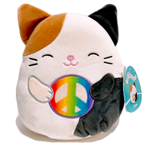 Squishmallow Cam the Cat I Got That Peace Sign 8" Stuffed Plush By Kelly Toy