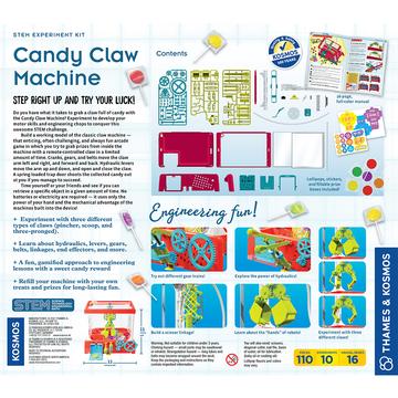 Candy Claw Machine Arcade Game Maker Lab STEM Model Building and Exper ...