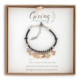Cross Giving Charm Bracelet