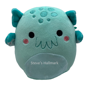 Squishmallow Theotto the Teal Cthulhu 8" Stuffed Plush by Kelly Toy