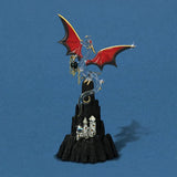 Glass Baron Castle Mountain Dragon Figurine