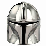 Star Wars The Mandalorian Din Djarin's Chrome Helmet Pen Cup Holder