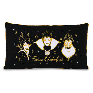 Hallmark Disney Villains Fierce and Fabulous Pillow, 21x12