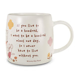 Hallmark Disney Winnie the Pooh Quote Mug, 17.5 oz.