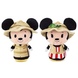 Hallmark Itty Bittys Disney Jungle Cruise River Boat Ride Mickey and Minnie Set