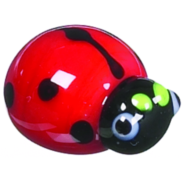Tiny Little Glass Ladybug Pocket Token Charm – Steve's Hallmark