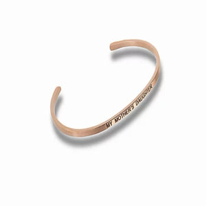 "My Mother's Daughter" Rose Gold Embracelet