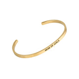 Mom Of Girls Gold Embracelet