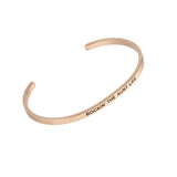 Rockin' The Aunt Life Rose Gold Embracelet