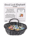 Rainbow Color Good Luck Elephant Pocket Token Charm