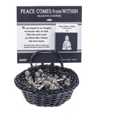 Peace Comes From Within Buddha Token Charm