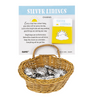 Silver Lining Sun and Cloud Pocket Token Charm