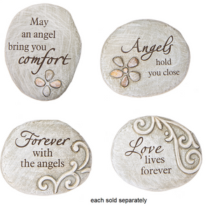 Memorial May You Find Comfort Pebble Stone Token