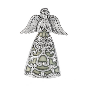 Guardian Angel Glow in the Dark Pocket Token Charm