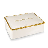 Hallmark Love Is All We Need Ceramic Keepsake Box