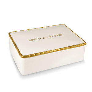 Hallmark Love Is All We Need Ceramic Keepsake Box