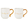 Hallmark Lucky Me and Lucky You Mugs, Set of 2