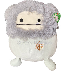 Christmas Squishmallow Evita the Big Foot 12" Stuffed Plush by Kelly Toy