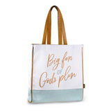 Hallmark Big Fan of God's Plan Canvas Tote Bag