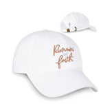 Hallmark Running on Faith White Baseball Cap