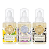 Michel Design Works Mini Foaming Hand Soap Set
Includes: Lemon Basil, Lavender Rosemary, Honey Almond