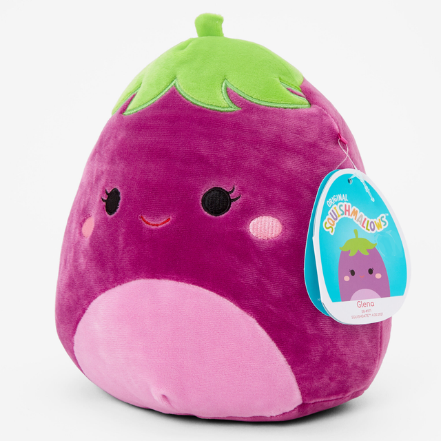 Squishmallow Glena the Eggplant 5" Stuffed Plush by Kelly Toy Steve's
