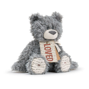 LOVED Plush Teddy Bear by Demdaco Giving Collection