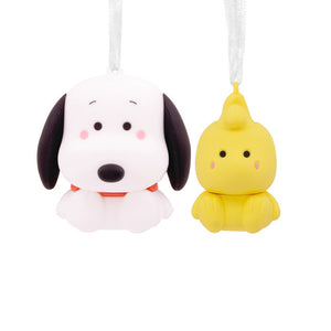 Hallmark Better Together Snoopy and Woodstock Magnetic Hallmark Ornaments Set of 2