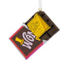 Hallmark Willy Wonka and The Chocolate Factory™ Wonka Bar With Golden Ticket Hallmark Ornament