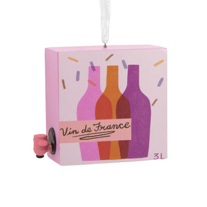 Hallmark Boxed Wine Hallmark Ornament