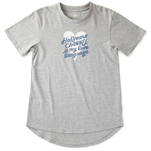Hallmark Hallmark Channel Love Language Women's T-Shirt Large