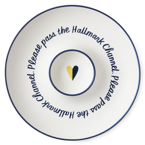 Hallmark Hallmark Channel Chip and Dip Plate