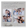 Family and Love Collage Picture Frame Holds 5"x7" and 4"x6" Photos