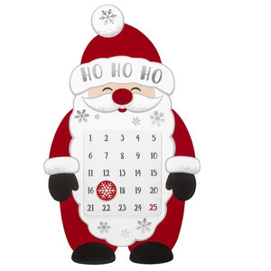 15" Magnetic Santa Christmas Countdown Calendar