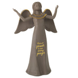 Hallmark Mahogany Power in Prayer Black Angel Figurine, 8.5"