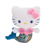 13.5" Sanrio Hello Kitty Mermaid with Pink Shell Bra Stuffed Plush