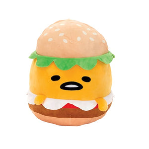 11.5" Sanrio Gudetama Hamburger Stuffed Plush