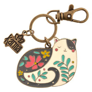 Enamel Key Chain Cat