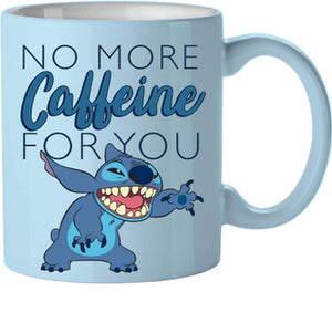 Lilo and Stitch no More Caffeine For You 14 oz. Ceramic Mug