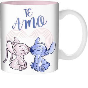 20 Oz. Disney Lilo and Stitch Kisses Te Amo Mug