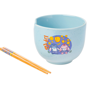 Lilo and Stitch 20oz Ceramic Ramen Bowl with Chopsticks