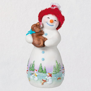 Hallmark 2022 Snowtop Lodge Special Edition Porcelain Ornament