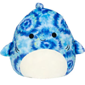 Squishmallow Sealife Luther the Shark 8" Stuffed Plush by Kelly Toy