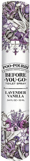 Poo-Pourri Before-You-Go Toilet Spray Travel Size Lavender Vanilla Scent 10 ml 