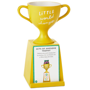 Hallmark Little World Changers™ Acts of Awesome Trophy, 7"