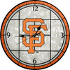 MLB San Francisco Giants Art Glass Clock