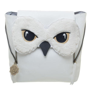 Harry Potter Hedwig Face Mini Faux Leather Backpack