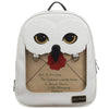 Harry Potter Hedwig with Hogwarts Letter Mini Faux Leather Backpack